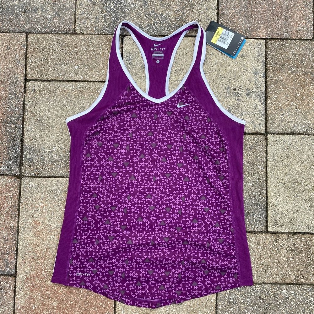 Women's Nike Dri Fit Athletic Performance Training Tank Top NWT Size Small
